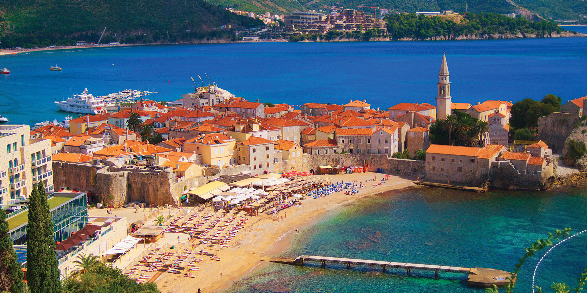 budva-sea budva-hostels adriatic-sea montenegro budva-hotels